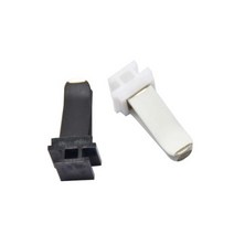 [비누나무]사각 플라스틱캡 차량용 벤트클립 (블랙/화이트)천연비누만들기재료, 100개 24000원, 블랙