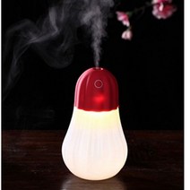 가습기 USB 무드 램프 사무실 자동차 제습 레드, 록담컴퍼니 레드