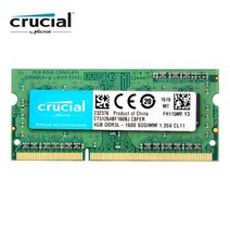 중요한 RAM SO DIMM DDR3 DDR3L 8 GB 4GB 1333MHZ 1066MHz 1600 SODIMM 12800S 1.35V 노트북 메모리, 4GB 1600MHz 1.35V