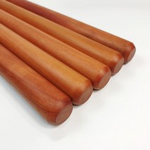 도매용 레드하트 밀대봉 참죽원목 라지 페어웨이우드 대추나무 밀방망이, T01-정기품 레드하트 대추나무 길이 80cm