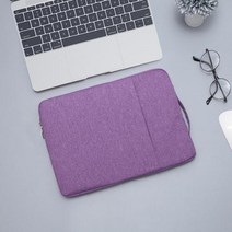 노트북 가방 맥북 에어 m2 케이스 12 133 14 15 프로 M1 레노버 델 HP 화웨이 샤오미 데님, Purple+Pro 13  M2 A2338