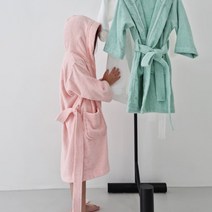 로앤데이 아동 목욕가운 어린이 샤워가운 주니어 가운, KIDS-70, 30수 화이트, 1개