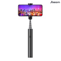 제이팀 미니 블루투스셀카봉 JT-S210, 블랙