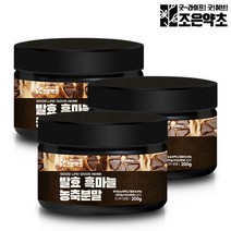 조은약초 국산 발효 흑마늘 농축 추출분말 가루 200g 파우더, 3개