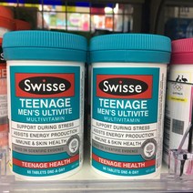 Swisse Teenage Mens Ultivite Multivitamin 스위스 남학생 멀티비타민 60정x2팩, 1개, 60