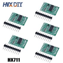 로드셀 5pcs XFW-HX711 센서 듀얼 채널 24 비트 정밀 A/D 모듈 압력 HX711 무게