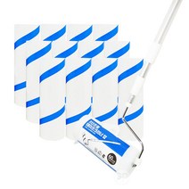 돌돌이 밀대 3단조절 롱핸들 + 사선컷팅 테이프크리너 리필, 돌돌이밀대+테이프크리너 12p