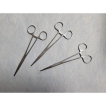 쏘잉행복하우스 겸자가위 18cm 일자로 된 겸자 솜넣는 실버겸자, 실버1개