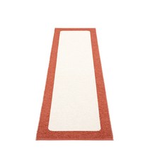 파펠리나 러그 여름 거실 사계절 먼지없는 카페트 러그 일다 브릭 70 x 240 cm