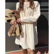 잇츠스타일 베이비돌 일자핏 아방 미니원피스