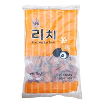 냉동 리치 1kg 냉동 열대과일 신정푸드, 1kg 1개