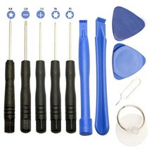 무마 9/11 in 1 Tool Kit 아이폰 XS 용 스크루 드라이버 세트 MAX XR X 8 7 6 6S 5S 5C SE iPod Apple watch 안드로이드 폰 수리 개봉, [03] 11in1