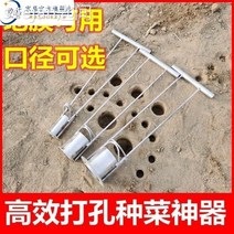 마늘파종기 콩 당근 땅콩 양파 구근 주입기 모종기 잔디 농업 도구 묘목 심기 묘목 이식 5, 11cm 구멍 펀치