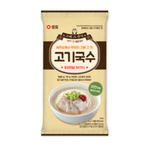 샘표 고기국수, 125g, 19개
