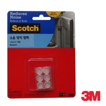 3M 소음방지 범퍼 1.2cm 싱크대문 고무조각 충격방지 충격 가구 범폰 문콕방지 범폼