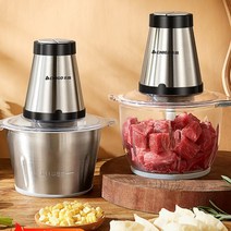 식재료분쇄기 고기채우기 만두속 자동 민찌기계, 10.스테인레스 칼날2개+거품기