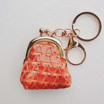 동전지갑 열쇠고리 키홀더 8종 선택가능, 핑크