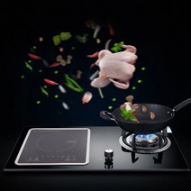주방 전기 호브 가스 스토브 이중 목적 내장 인덕션 쿠커 가정용, 한개옵션1, 01 liquefied gas