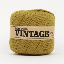[슬로우플로우] 램스울 빈티지 75g 보카시 컬러 고급 lambs wool, 14 머스타드