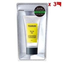 일본BCL Tsururi Scrub Gel 츠루리 스크럽 젤 55g 3팩