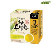 탕비용품 쌍계명차 김동곤명인 옥수수수염차 40티백 탕비실, 1개, 본상품선택