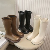 POMTOR 여아 롱부츠 주니어 장화