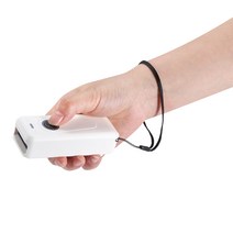 무선 바코드스캐너 택배 물류 재고관리 무선 QR, A. 1차원 화이트