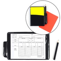 축구심판 수첩 수첩 축구심판수첩 신팜수첩 심판용품 심판용카드, 1세트