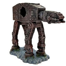 SLOCME Aquarium at-at Imperial Walker 장식 - 물고기 탱크 열대 베타 은신처 동굴 장식품118342