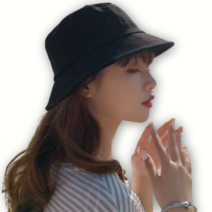 홈켄 여자 남자 버킷햇 벙거지 모자 면 코튼 캠핑 등산