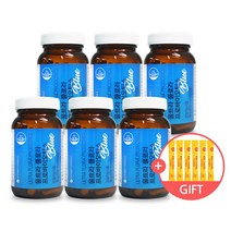 여에스더 유산균 울트라플로라 블루 60캡슐 6병+프리바이오틱스 (무료냉장배송), 6병+비타민C츄어블 10정