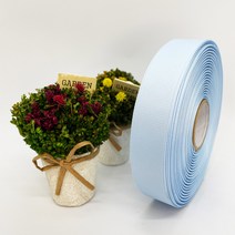 포장 리본 끈 제이제이리본 골직리본40mm 50mm 60컬러 (길이 45M ) 공단리본, 20연하늘