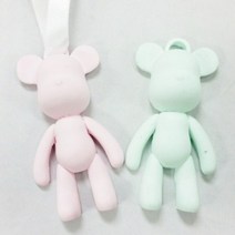 캔들이케아 베어브릭(고리있음) 수제몰드