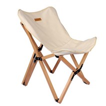 편안한 유아 캠핑 우드의자 릴렉스체어 감성 초보 캠핑장비 사각의자 간이, 1개, L