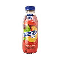 스내플 피치티, 473ml, 24개