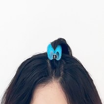 뿌리볼륨집게 셀프펌 앞머리롤 헤어롤, 핑크, 1개