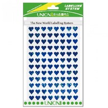 하트스티커홀로그램 328-2 청색 8x9mm 분류용라벨 일반사무용품 서류용견출지 네임라벨지 네임라벨 스티커종류 파일요라벨 일반견출지 화일라벨지 서류분류표기용견출지