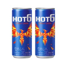 핫식스 오리지널 에너지 드링크, 250ml, 2개