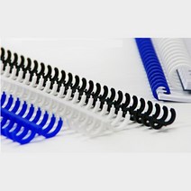 초보자도 쉬운 제본 클릭링 12mm 20개 스프링제본기 제본타공기 사무기기 제본기추천 사무실용제본기 학교, 파랑
