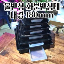 화분 물받침대 물받이 정사각 받침 바퀴1호 내경180 편리한 심플한화분 깔끔하고편리, 블랙
