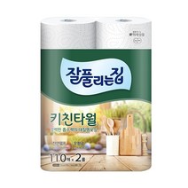 [자바라쇼핑] 잘풀리는집 키친타올 110매 2롤 _ kig0337*20230221EA, 쿠팡 본상품선택