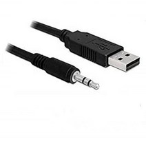 카메라케이블 usb 니콘 소니 호환 6ft 18m FTDI TTL232R3V3AJ USB UART 프로그래밍 케이블 35mm 스테레오 잭 포함, 1.8m-TTL-232R-3V3-AJ