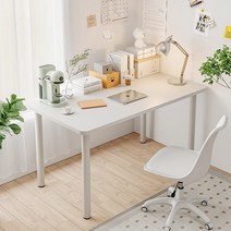 1인용 책상 컴퓨터책상 미니 좁은방 원룸 화이트 테이블