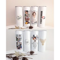 나만의 커스텀 포토텀블러 스텐 커플 각인 텀블러제작 리유저블 굿즈, 6- 자유형 (디자인상담 필요), 주문 후 연락 부탁드립니다.
