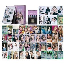 55 개대 Kpop ITZY 그룹 NEW 앨범 체크메이트 LOMO 카드 HD 인쇄 팬 컬렉션 엽서 사진, OSS25835K3
