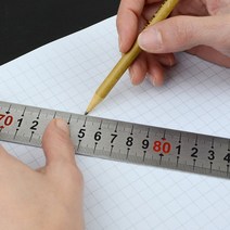 100센티자 수업용 학생용 쇠자 직자 100cm 스틸 학용품