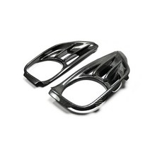 닛산 GTR R35 AS 스타일 탄소 섬유 배기 Suround 바디 키트 튜닝 부품 광택 레이싱 액세서리, 01 Carbon Fiber