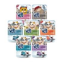 비프 vif 무염분 무방부제 고양이 심장건강 습식 파우치 75g, 어덜트-참치와흰살생선 75g
