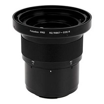Fotodiox Pro Lens Mount Adapter Compatible with Mamiya RB67/RZ67 Mount Lens to Canon RF Mount Mirror, 1
