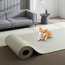 휴팡 15T PVC 셀프 롤매트 강아지매트 미끄럼방지 슬개골보호 애견매트 110cm * 4m, 우드톤 오크